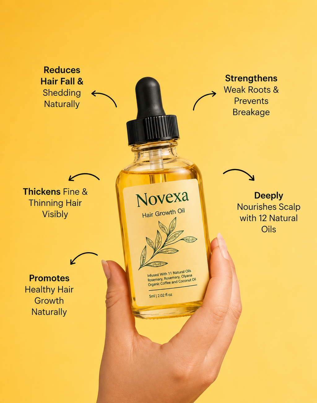 Novexa Hair Growth Oil