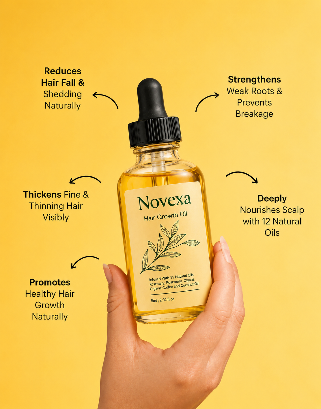 Novexa Hair Growth Oil